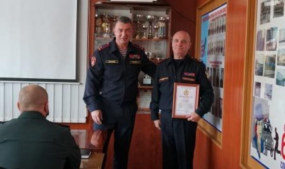 В Архангельске состоялось награждение, посвящённое 68-летию со дня образования областной вневедомственной охраны
